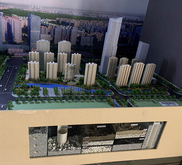 通化县建筑模型